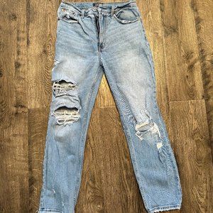 Abercrombie Ultra High Rise Mom Jeans